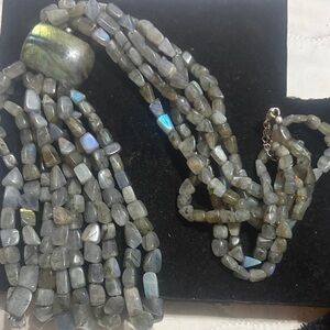 Elegant Labradorite Necklace